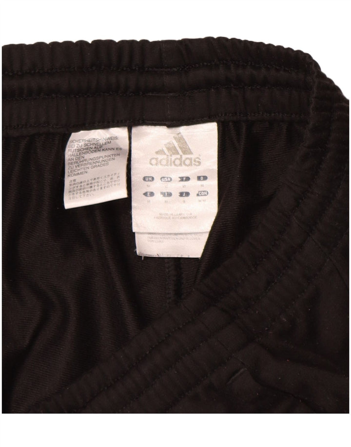 Adidas Mens Tracksuit Trousers Medium  Black Polyester