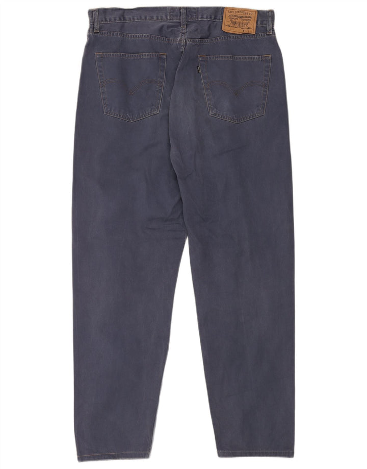 LEVI'S Mens 451 Tapered Jeans W38 L30 Blue Cotton