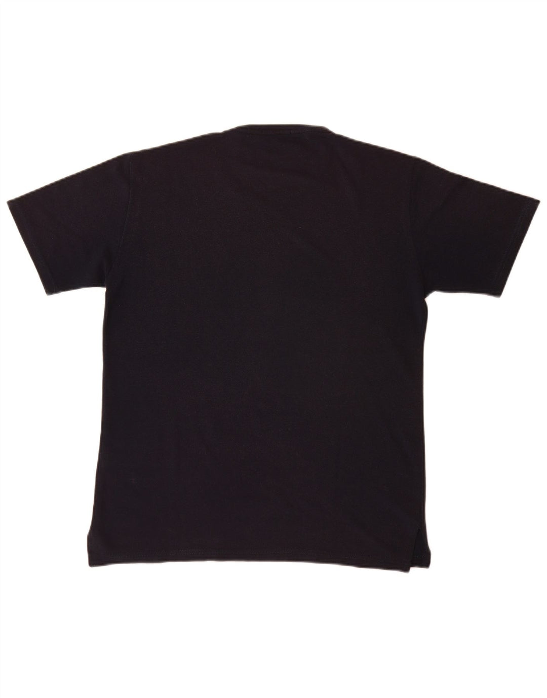 Trussardi Womens T-Shirt Top UK 14 Medium Navy Blue Polyester