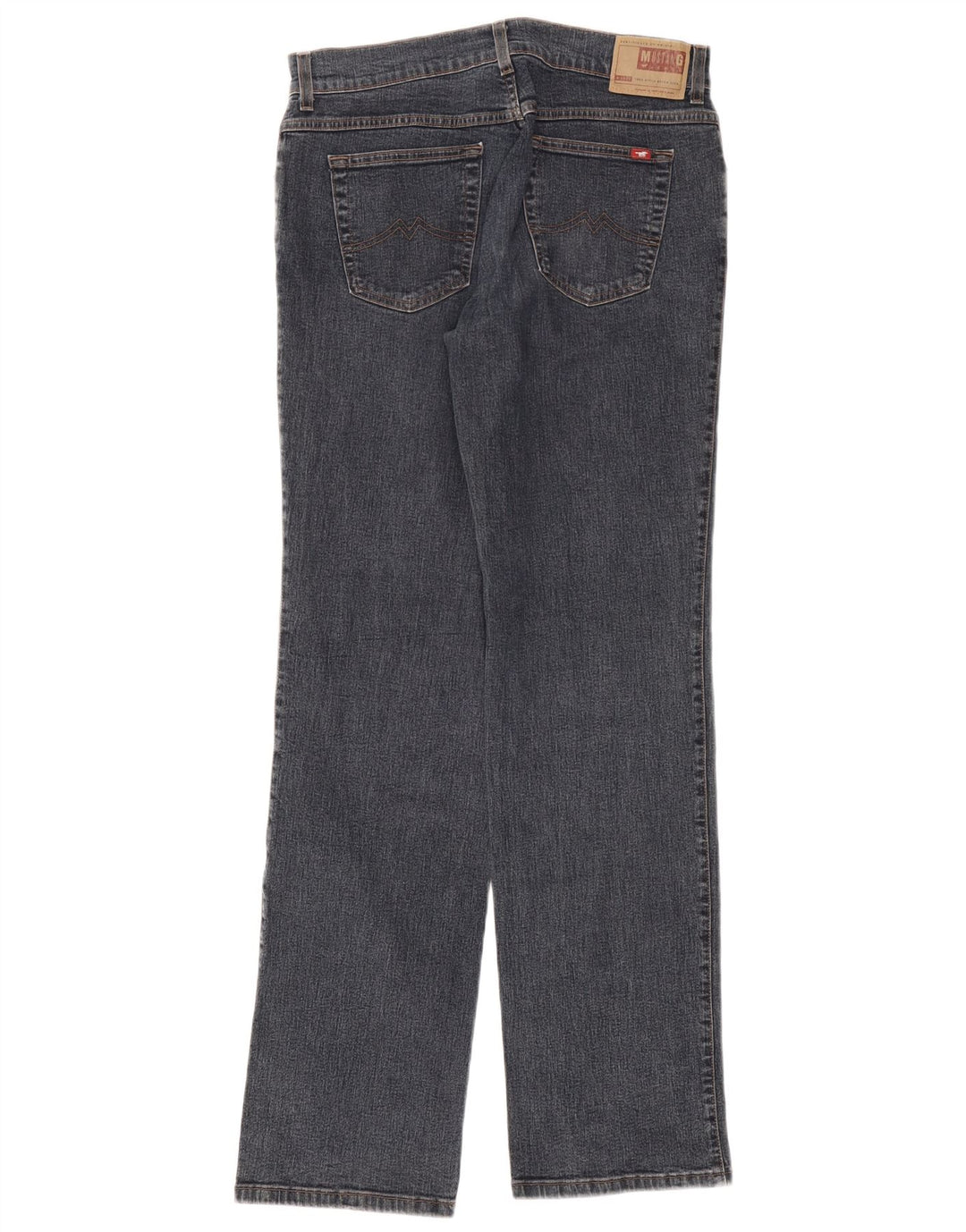 Mustang Mens Tramper Straight Jeans W36 L34 Grey