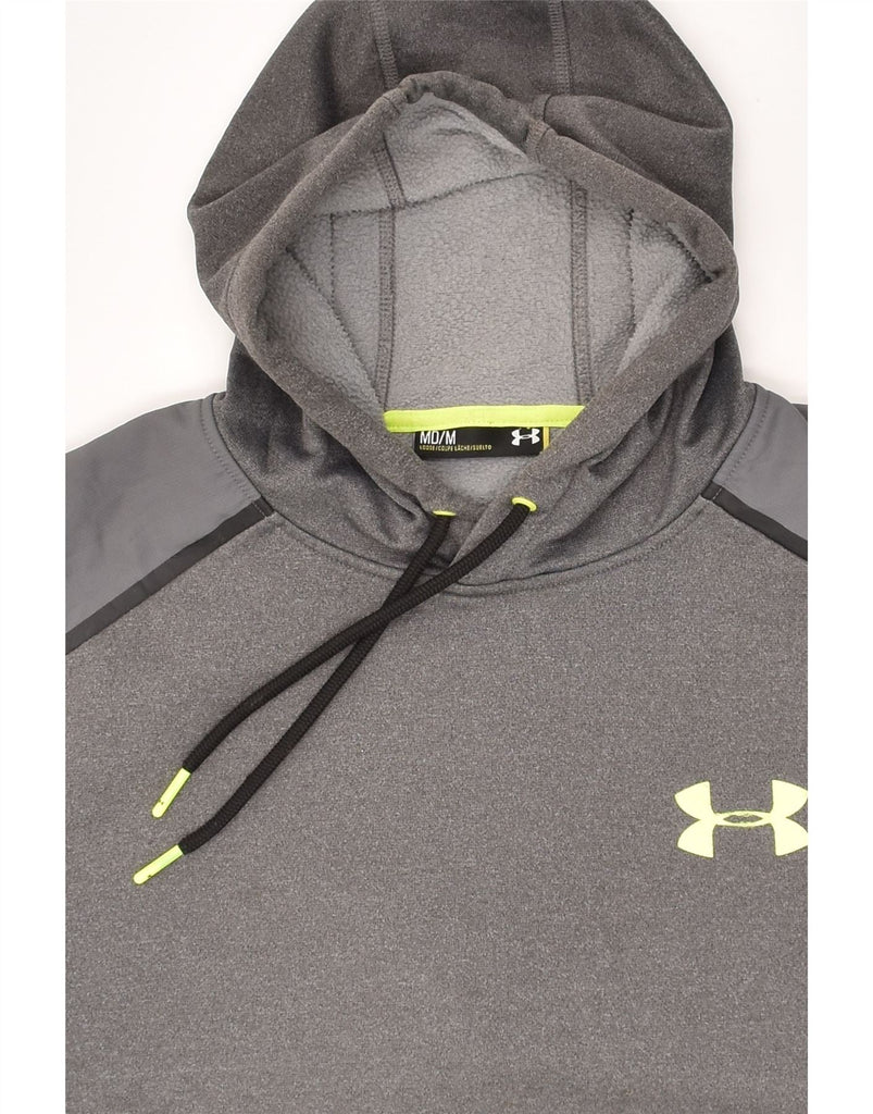 UNDER ARMOUR Mens Hoodie Jumper Medium Grey | Vintage Under Armour | Thrift | Second-Hand Under Armour | Used Clothing | Messina Hembry 