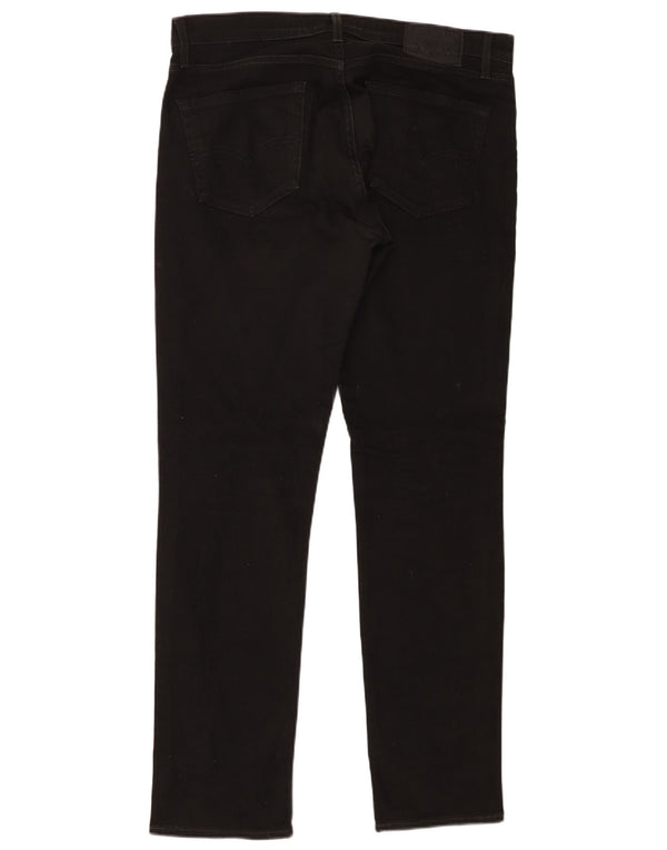 Levi's Mens 511 Slim Jeans W34 L32 Black Cotton