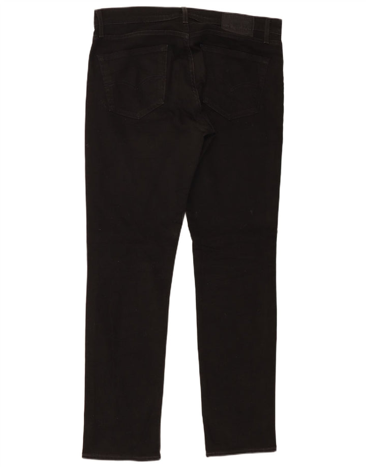 Levi's Mens 511 Slim Jeans W34 L32 Black Cotton