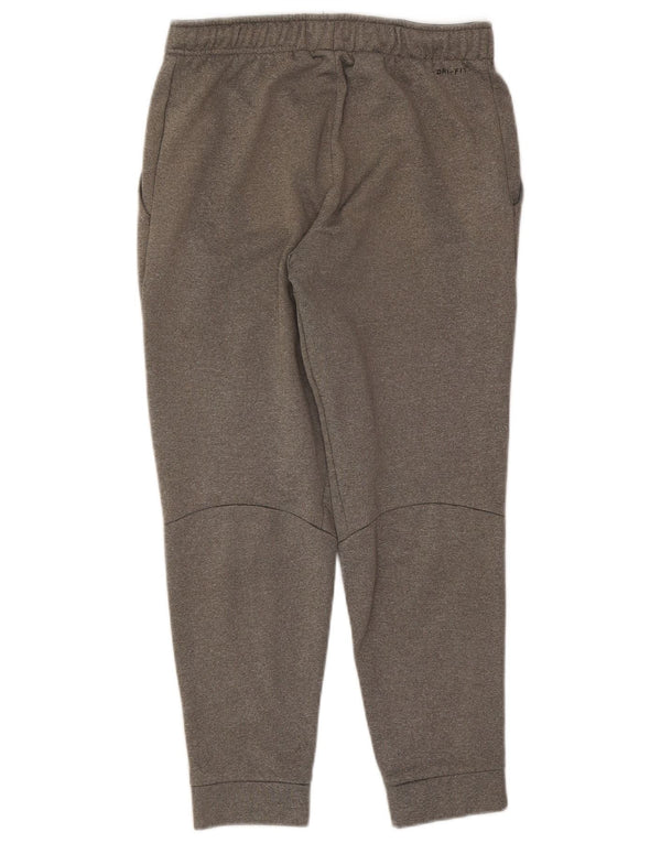 Nike Mens Dri Fit Tracksuit Trousers Joggers Medium  Grey Polyester