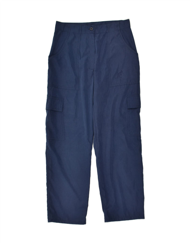 AUSTRALIAN L'ALPINA Womens Cargo Trousers IT 44 Medium W28 L24 Blue | Vintage AUSTRALIAN L'ALPINA | Thrift | Second-Hand AUSTRALIAN L'ALPINA | Used Clothing | Messina Hembry 