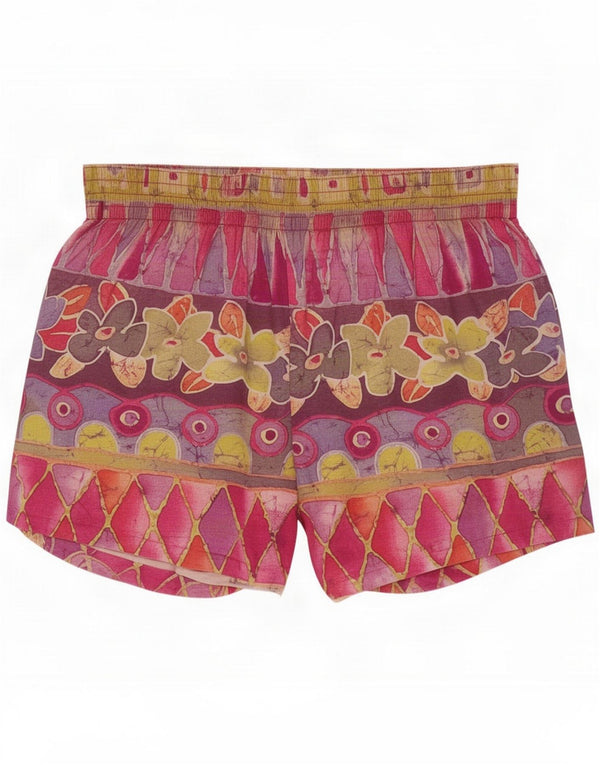 Byblos Womens Shorts IT 50 XL Multicoloured Floral Beach