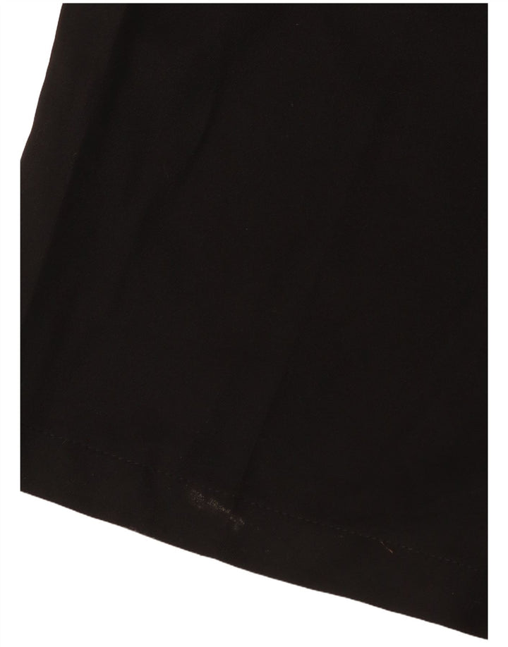 Izod Mens Golf Classic Fit Straight Suit Trousers W38 L32 Black Polyester