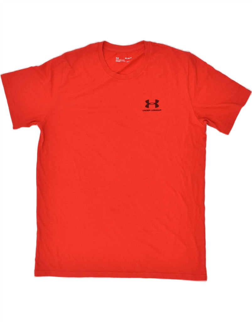 UNDER ARMOUR Mens T-Shirt Top XL Red | Vintage Under Armour | Thrift | Second-Hand Under Armour | Used Clothing | Messina Hembry 