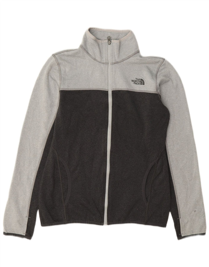 The North Face Womens Tracksuit Top Jacket UK 10 Small Grey Colourblock