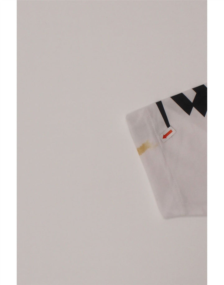 LOTTO Boys Graphic T-Shirt Top 5-6 Years 2XS Navy Blue Colourblock