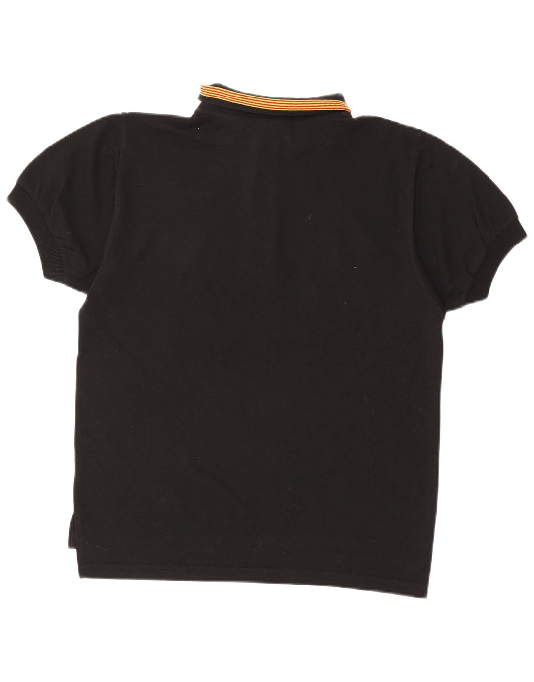 PUMA Mens Polo Shirt Small Black Cotton