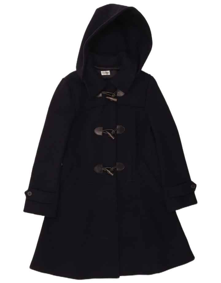 Alberta Ferretti Womens Philosophy Duffle Coat UK 12 Medium Navy Blue