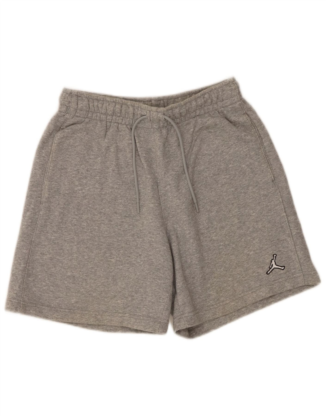 Jordan Mens Sport Shorts Small Grey Flecked Cotton