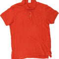 ZARA Mens Polo Shirt Large Red Cotton Vintage Zara and Second-Hand Zara from Messina Hembry 