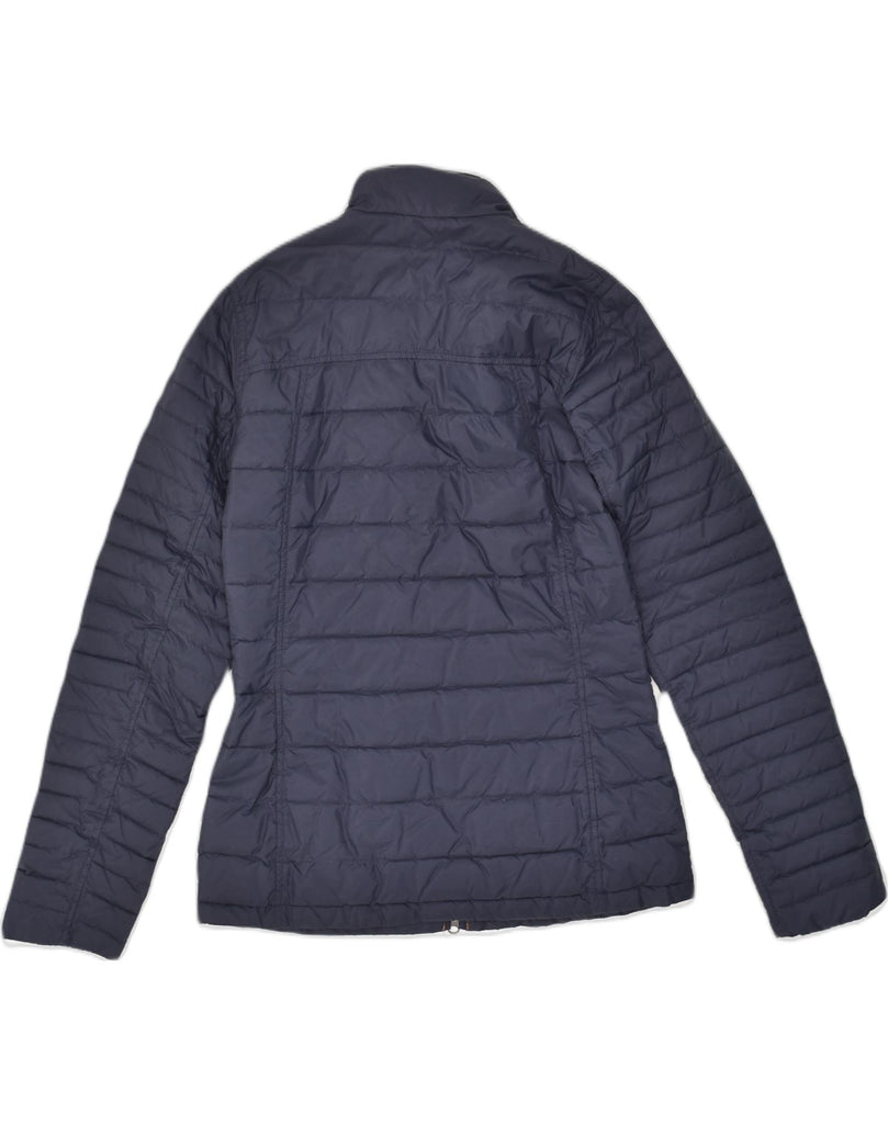 BARBOUR Womens Padded Jacket UK 10 Small Navy Blue Polyamide | Vintage Barbour | Thrift | Second-Hand Barbour | Used Clothing | Messina Hembry 