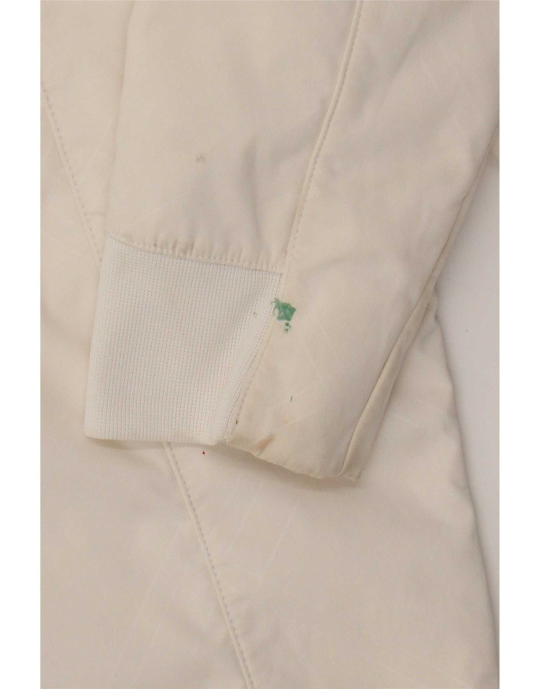 Nike Mens Hooded Tracksuit Top Jacket Small White Polyester