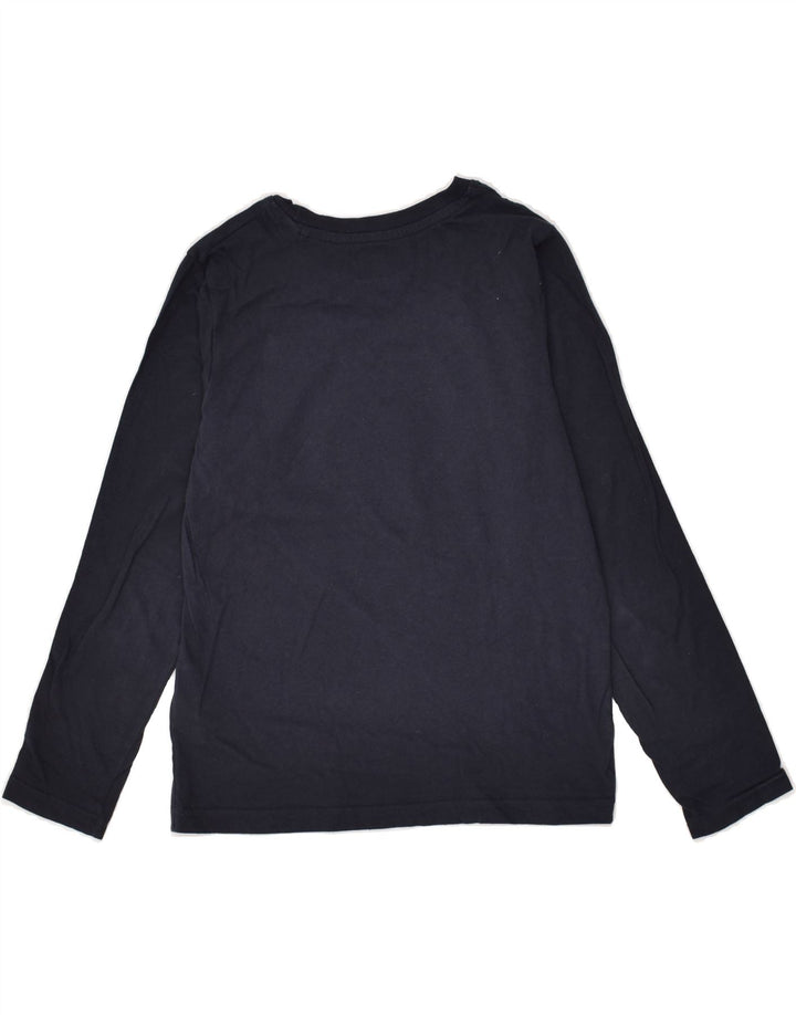JACK & JONES Boys Graphic Top Long Sleeve 9-10 Years Navy Blue Cotton | Vintage Jack & Jones | Thrift | Second-Hand Jack & Jones | Used Clothing | Messina Hembry 