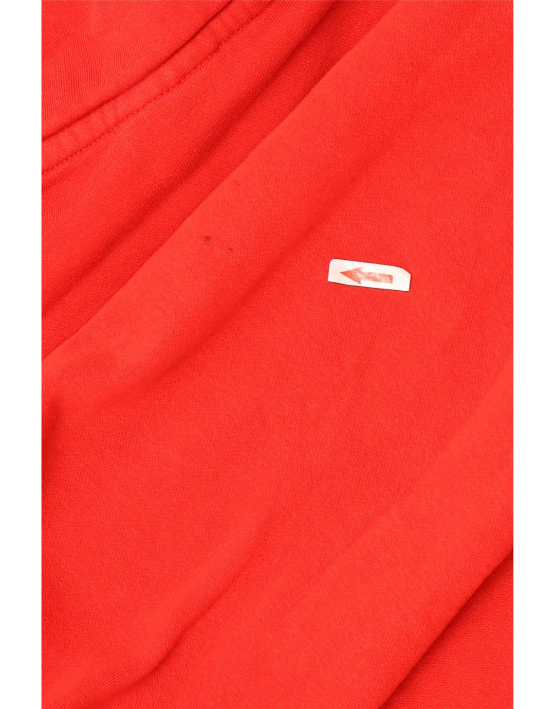 NIKE Mens Hoodie Jumper Medium Red Cotton
