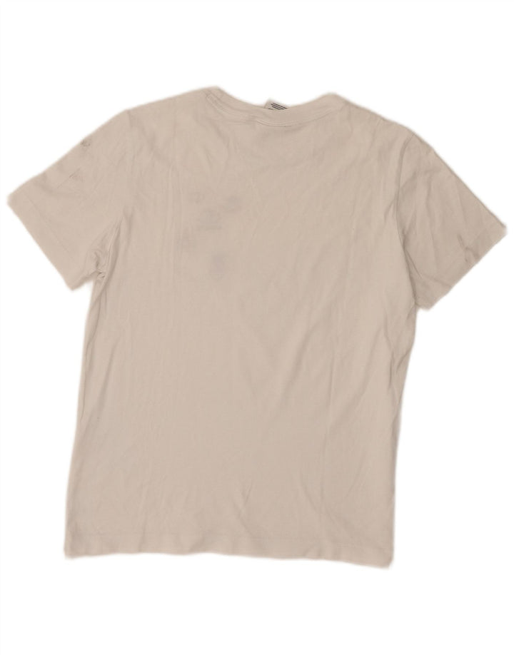Champion Womens Graphic T-Shirt Top UK 12 Medium White