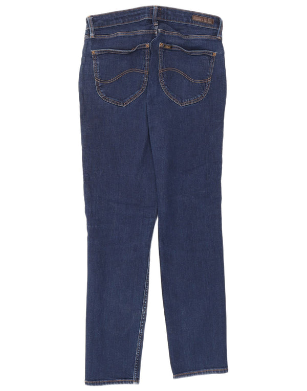 Lee Womens Elly Slim Jeans W30 L29 Navy Blue Cotton