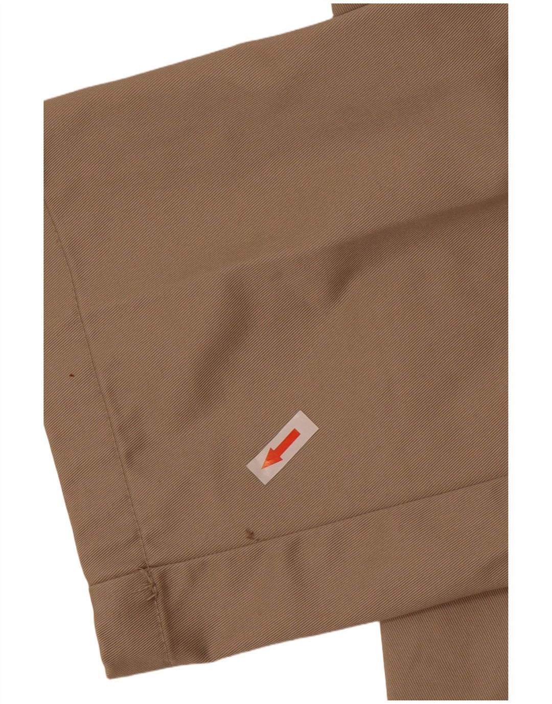 Chaps Mens Straight Chino Trousers W32 L32 Beige Cotton