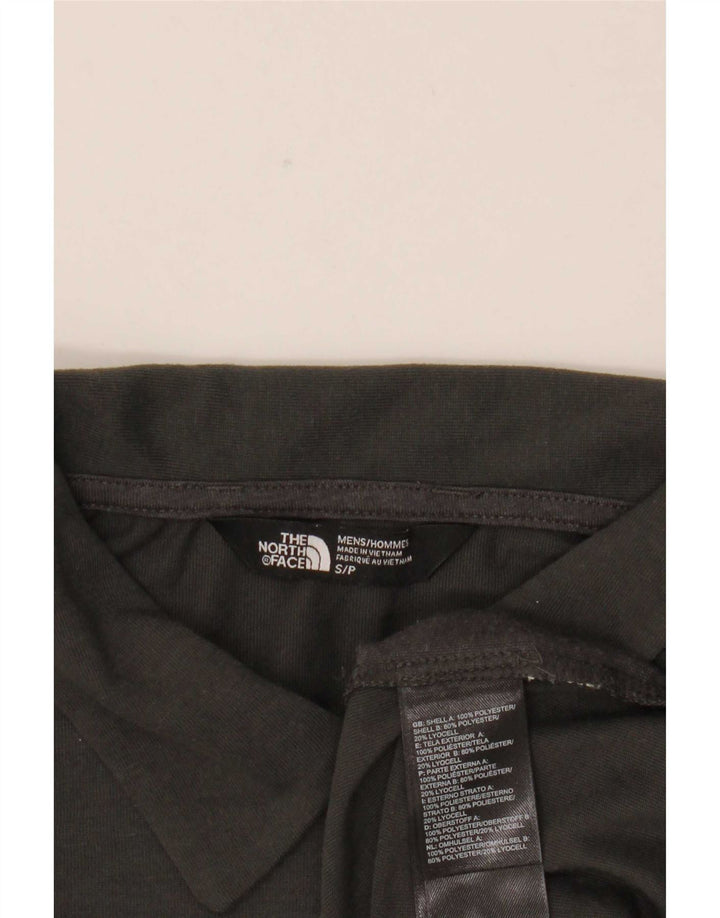 The North Face Mens Polo Shirt Small Grey Polyester