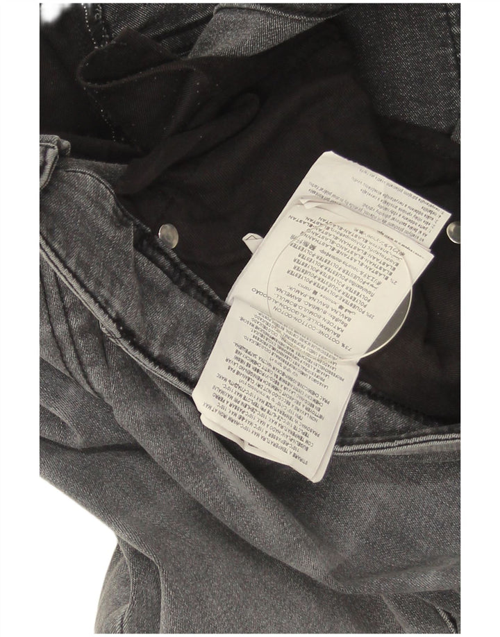 Replay Mens Grover Straight Jeans W34 L27 Grey Cotton