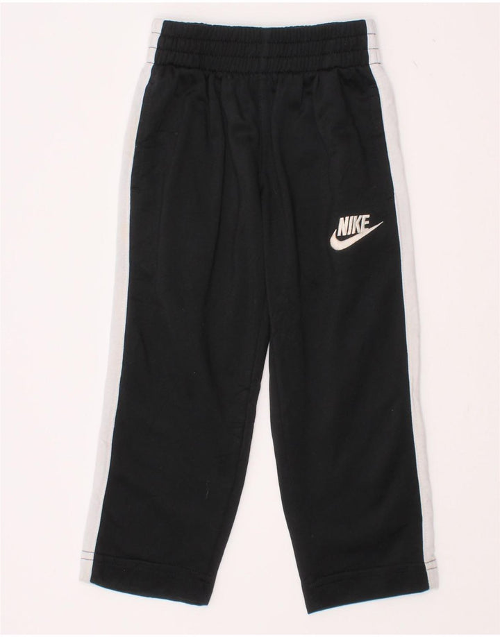Nike Baby Boys Tracksuit Trousers 18-24 Months  Black Colourblock Polyester