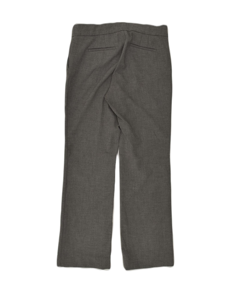 J. CREW Womens Straight Suit Trousers US 6 Medium W32 L30 Grey Polyester | Vintage J. Crew | Thrift | Second-Hand J. Crew | Used Clothing | Messina Hembry 