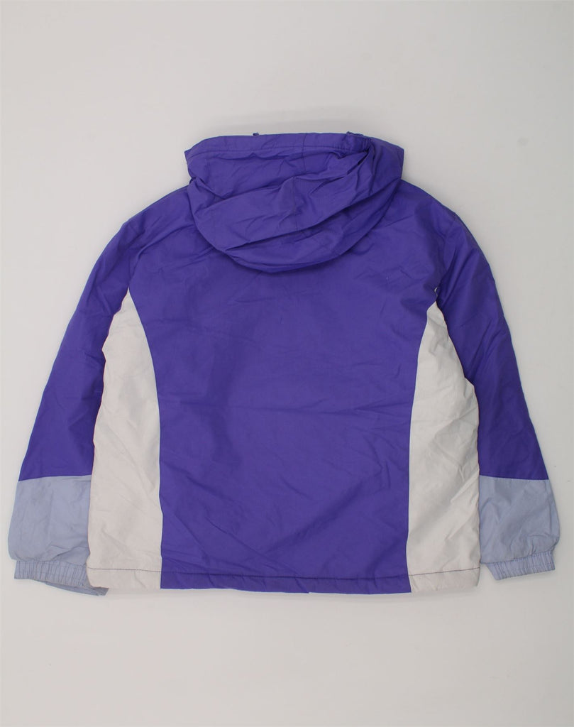 MOUNTAIN WAREHOUSE Girls Hooded Windbreaker Jacket 9-10 Years Purple | Vintage Mountain Warehouse | Thrift | Second-Hand Mountain Warehouse | Used Clothing | Messina Hembry 