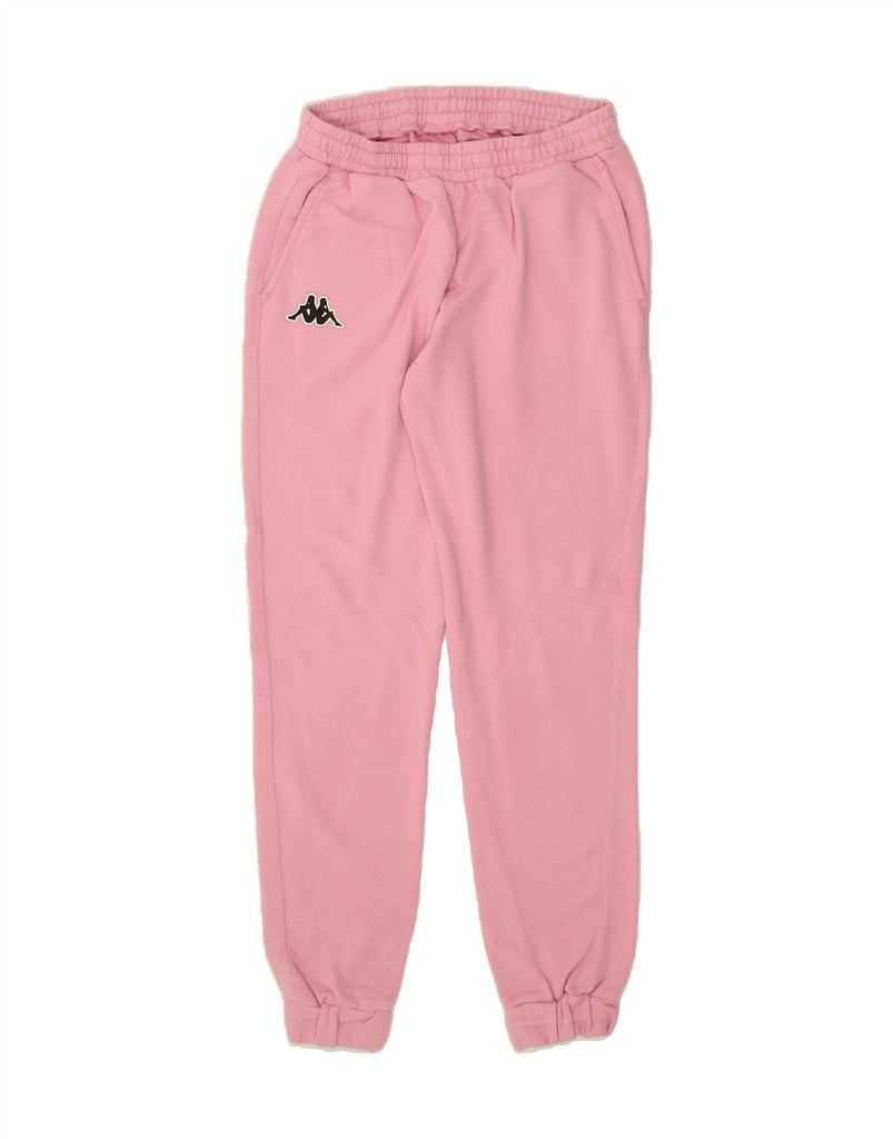 KAPPA Girls Tracksuit Trousers Joggers 13-14 Years Pink Cotton | Vintage Kappa | Thrift | Second-Hand Kappa | Used Clothing | Messina Hembry 