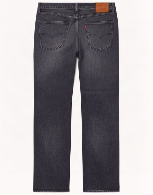 Levi's Mens 504 Straight Jeans W36 L34 Grey Cotton