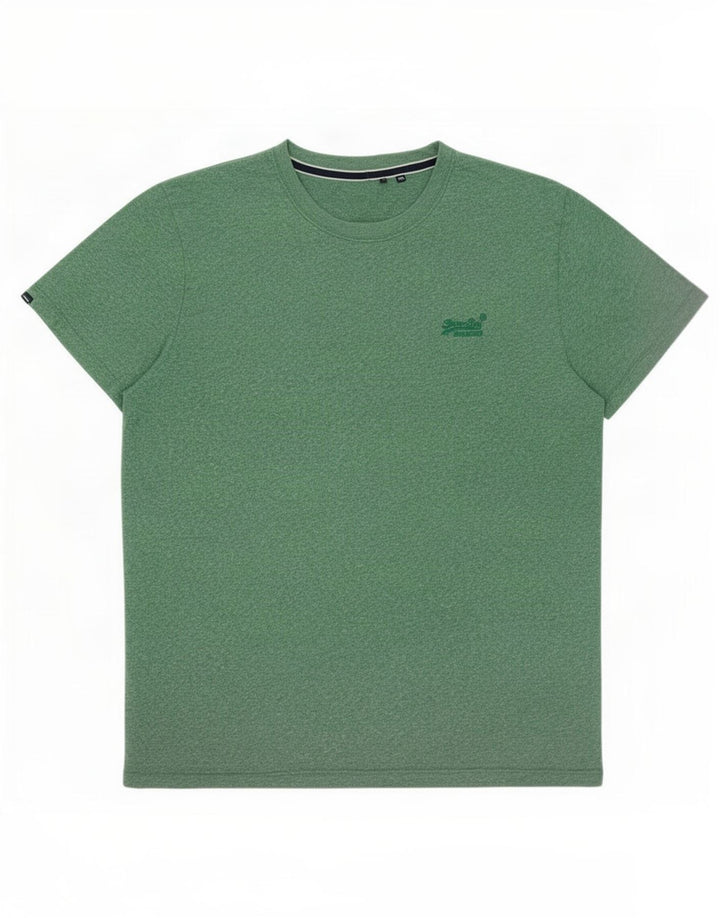 Superdry Mens T-Shirt Top 2XL Green Cotton