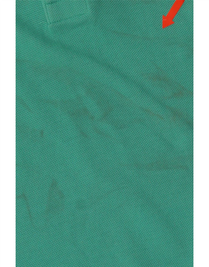 Lacoste Mens Polo Shirt Size 5 Large Green Cotton