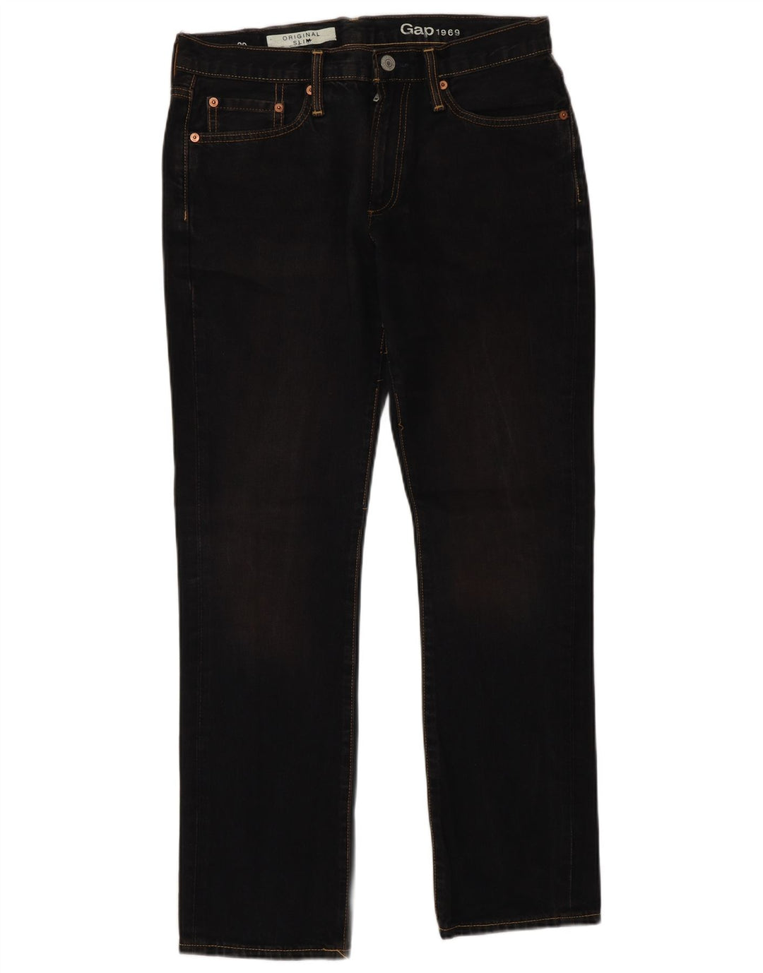 Gap Womens Slim Jeans W30 L30 Navy Blue Cotton