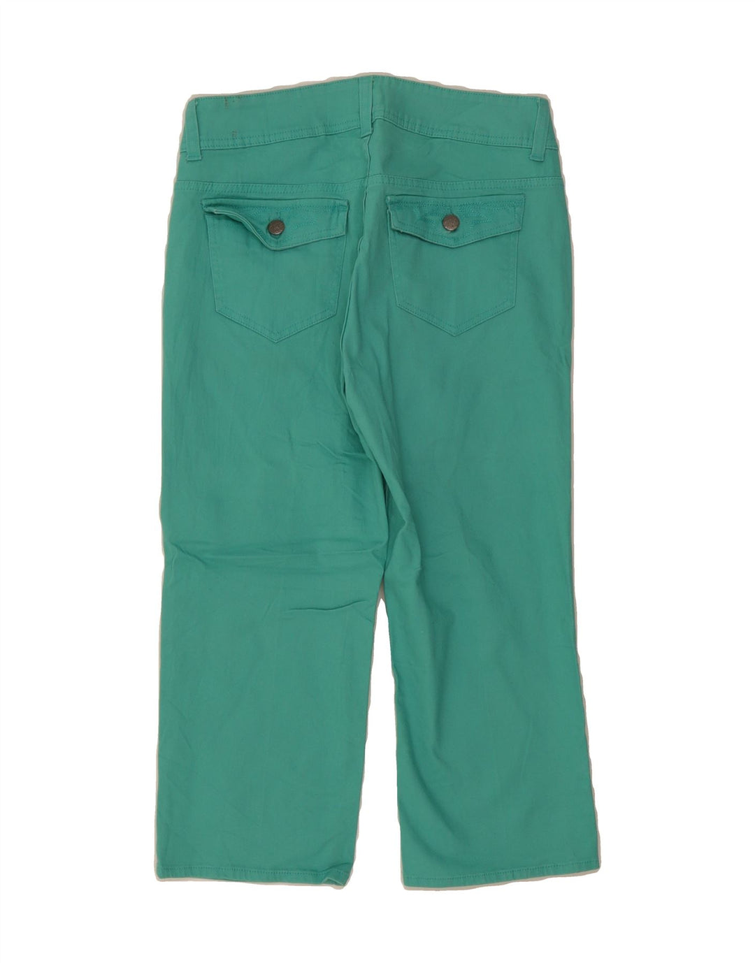 LEE Womens Riders Straight Capri Trousers US 6 Medium W32 L20 Turquoise Vintage Lee and Second-Hand Lee from Messina Hembry 