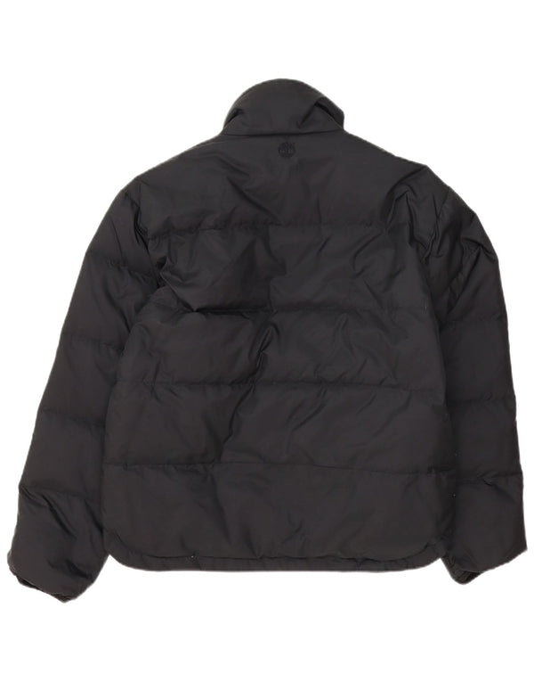 Timberland Mens Reversible Padded Jacket UK 36 Small Black Nylon