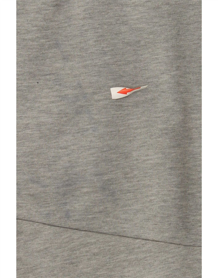 Nike Mens Tracksuit Trousers Joggers Small Grey Flecked Cotton
