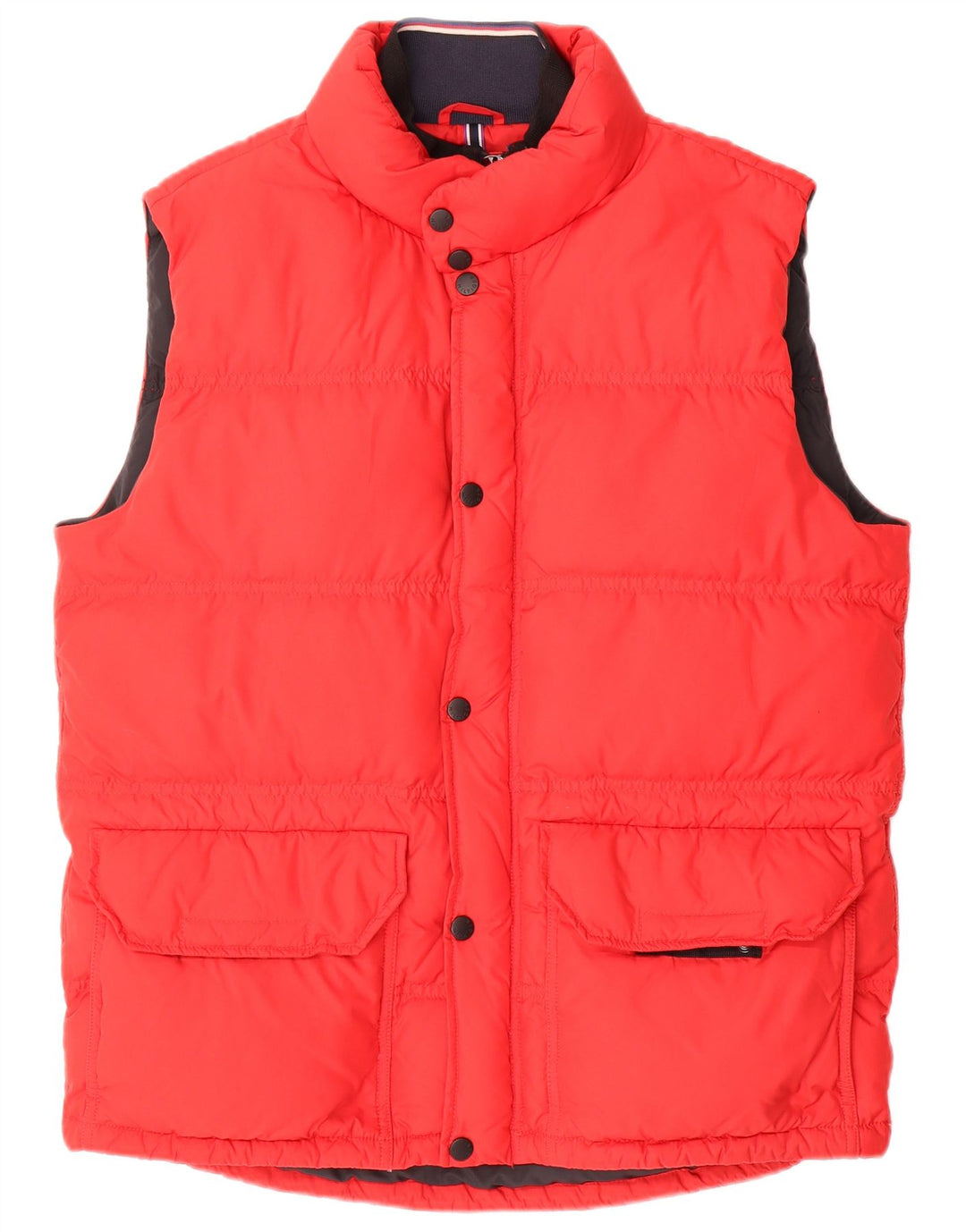 Tommy Hilfiger Mens Padded Gilet UK 42 XL Red Polyester