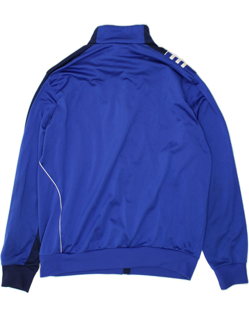 ADIDAS Mens Tracksuit Top Jacket UK 44/46 Large Blue Colourblock Polyester | Vintage Adidas | Thrift | Second-Hand Adidas | Used Clothing | Messina Hembry 