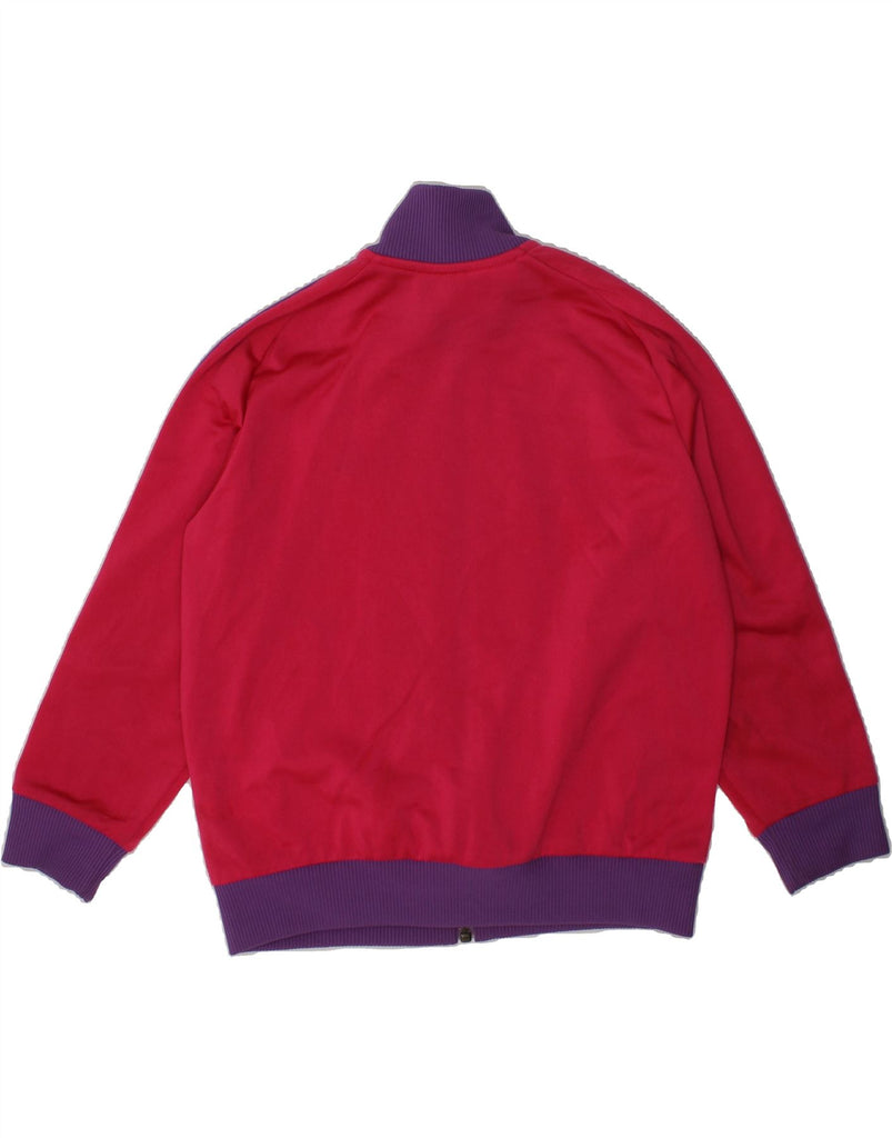 ADIDAS Girls Tracksuit Top Jacket 5-6 Years Red Polyester | Vintage Adidas | Thrift | Second-Hand Adidas | Used Clothing | Messina Hembry 