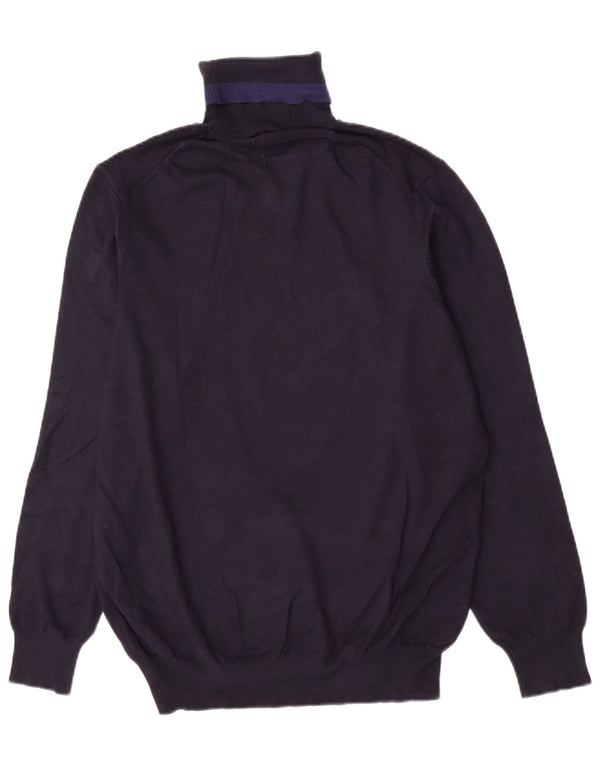 Invicta Womens Roll Neck Jumper Sweater 2XL Navy Blue