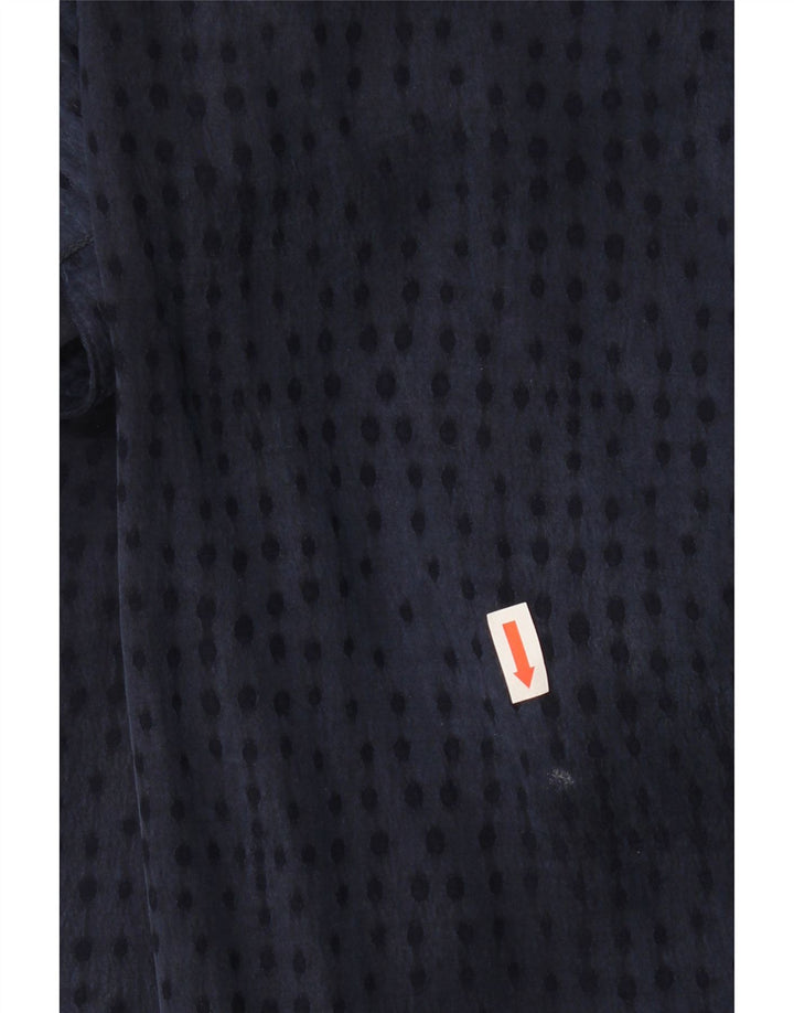 TED BAKER Womens Oversized Maxi Dress Size 1 XS Navy Blue Spotted Vintage Ted Baker and Second-Hand Ted Baker from Messina Hembry 