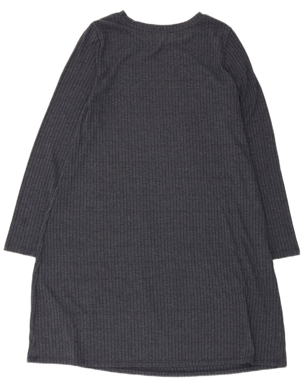 Marks & Spencer Womens Jumper Dress UK 10 Small Navy Blue Polyester