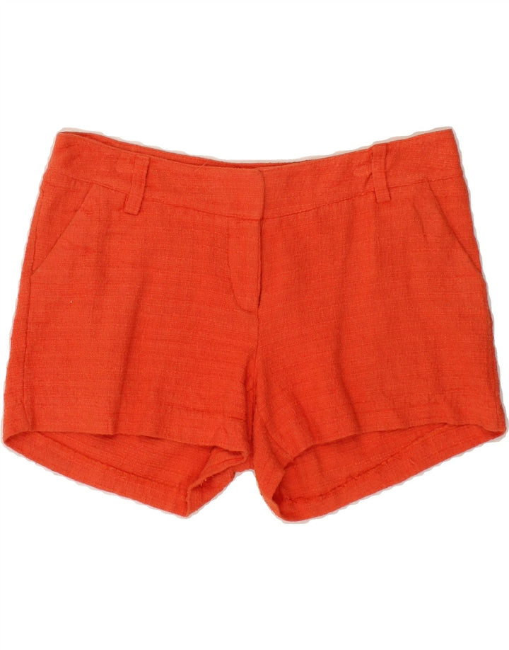 MOSSIMO Womens Chino Shorts US 4 Small W27  Orange Cotton Vintage Mossimo and Second-Hand Mossimo from Messina Hembry 