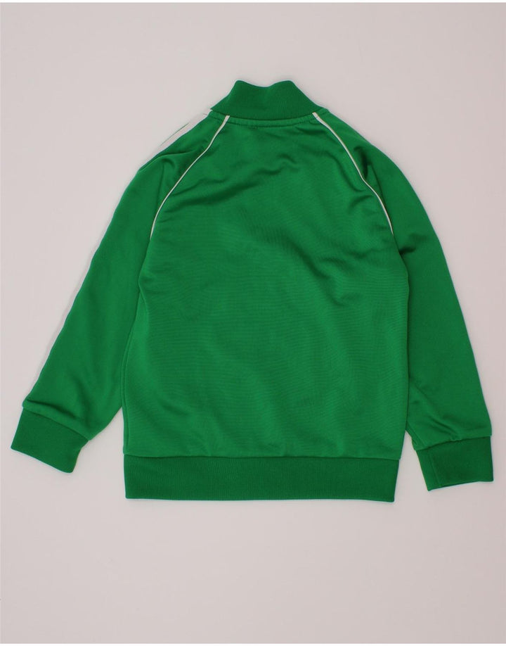 Adidas Boys Full Tracksuit 4-5 Years  Green Polyester
