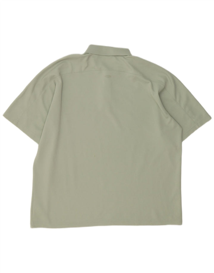 ADIDAS Mens Polo Shirt XL Green Polyester