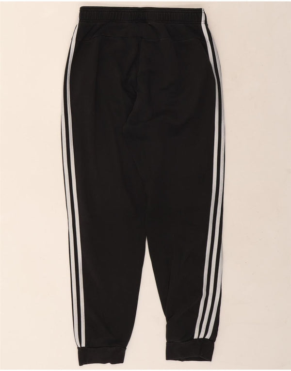 Adidas Mens Tracksuit Trousers Joggers Medium Black Cotton