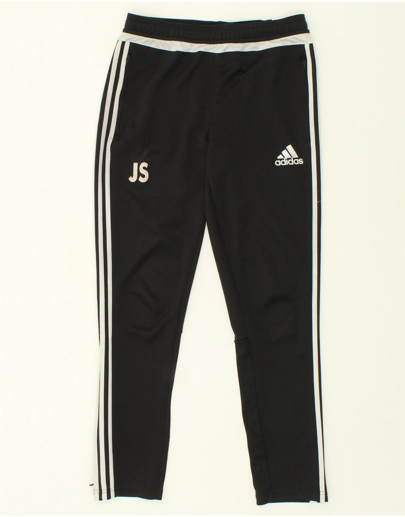 ADIDAS Boys Climacool Graphic Tracksuit Trousers 13-14 Years Black | Vintage Adidas | Thrift | Second-Hand Adidas | Used Clothing | Messina Hembry 