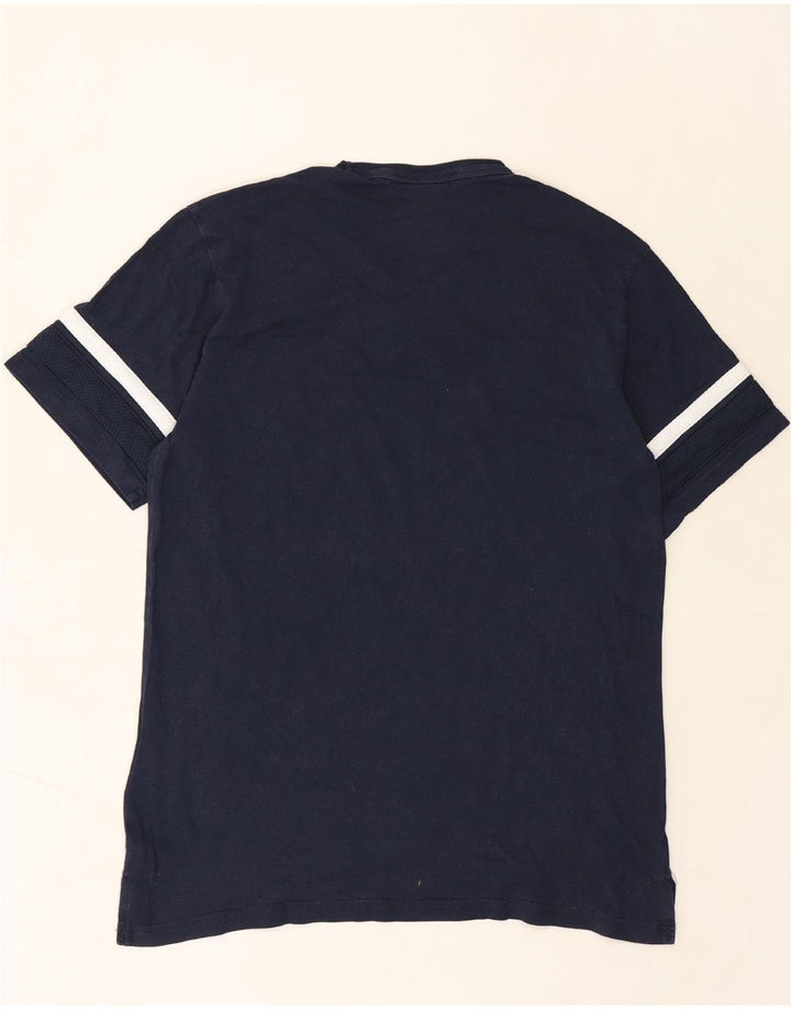 CHAMPION Mens Graphic T-Shirt Top Large Navy Blue Cotton Vintage Champion and Second-Hand Champion from Messina Hembry 